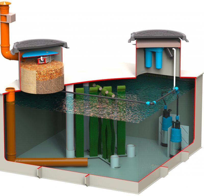 Booster tank