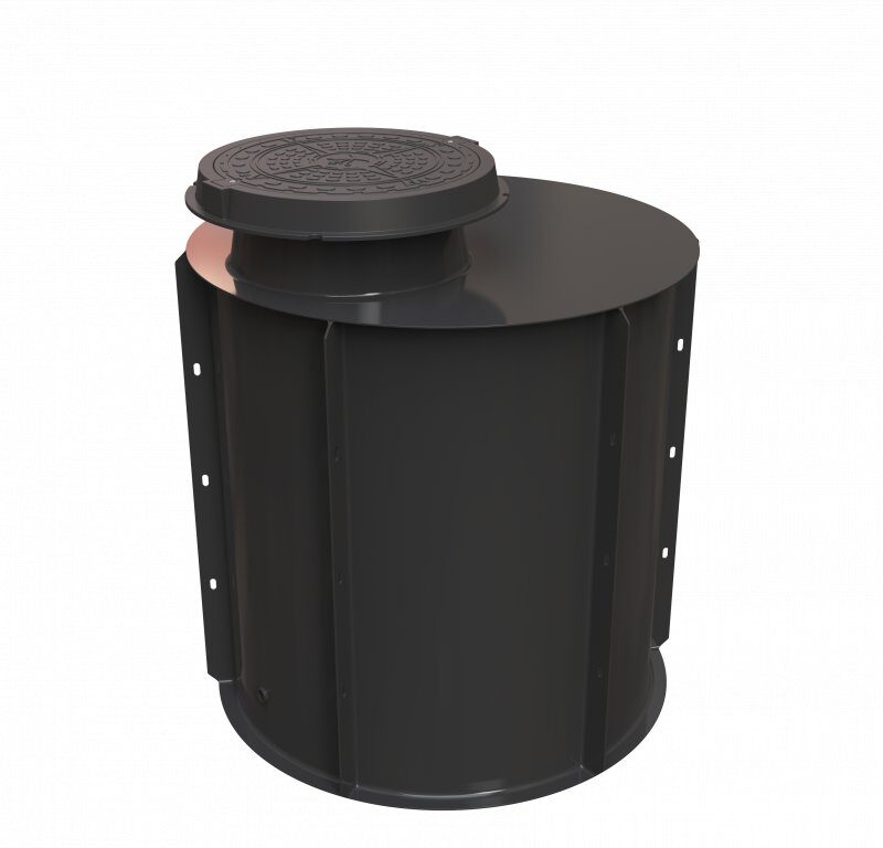 Střední šachta k obetonování